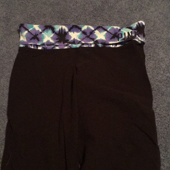 PINK cropped leggings - Picture 2 of 3